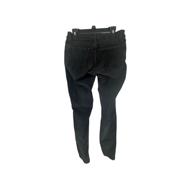 Old Navy Black Wash Denim Rockstar Skinny Jeans Women's Size 4 - Picture 5 of 7